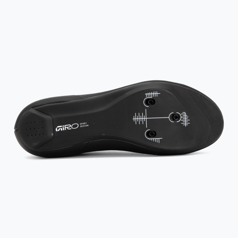 Men's road shoes Giro Cadet II black 4