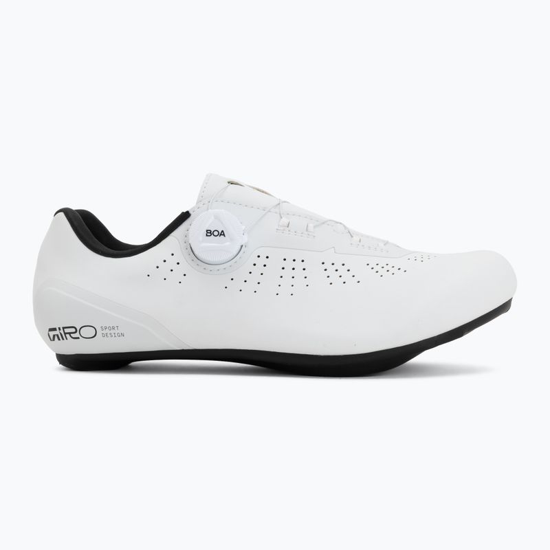 Men's road shoes Giro Cadet II white 2