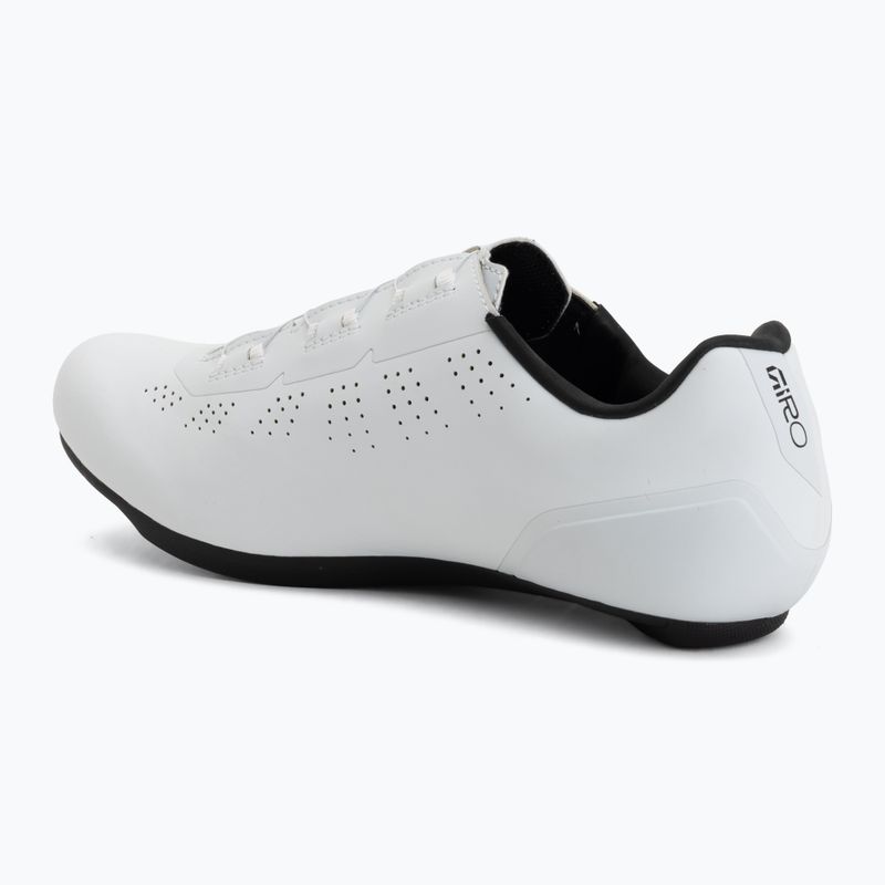 Men's road shoes Giro Cadet II white 3