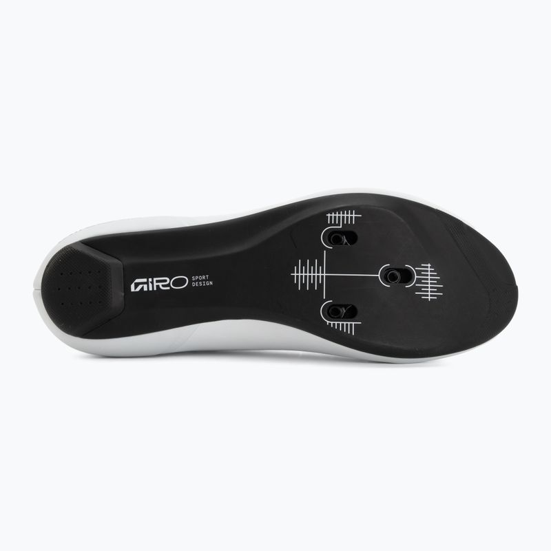 Men's road shoes Giro Cadet II white 4