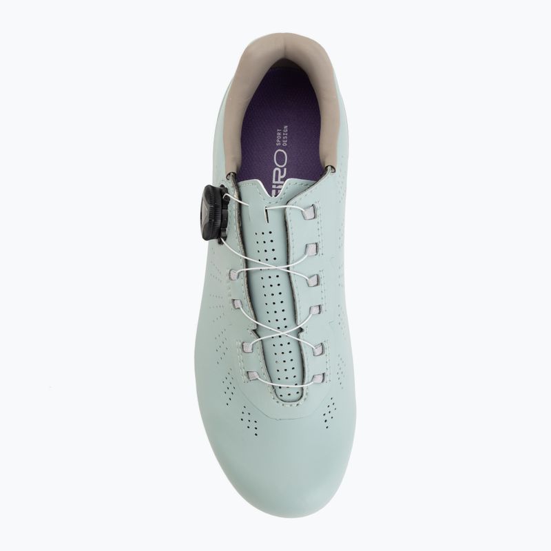 Men's road shoes Giro Cadet II sky blue 5