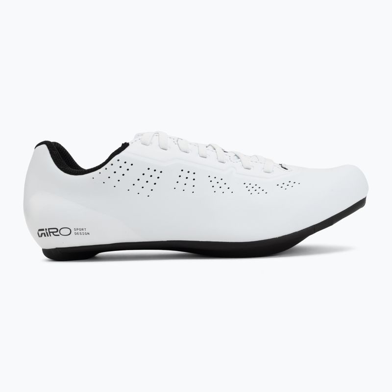 Men's road shoes Giro Stylus II white 2