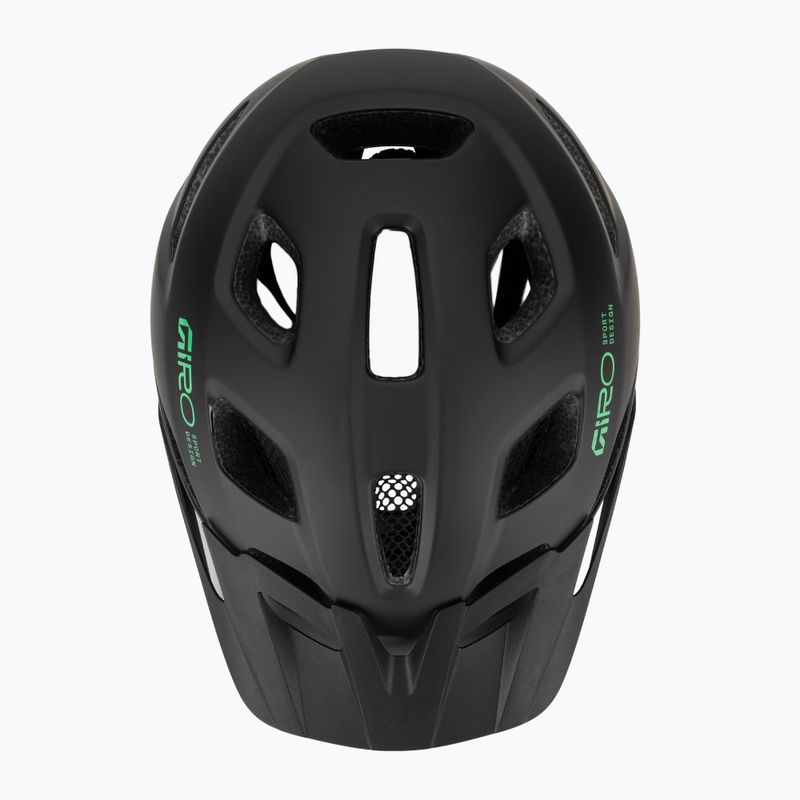 Children's bike helmet Giro Tremor Child JR matte black/vivid green 6
