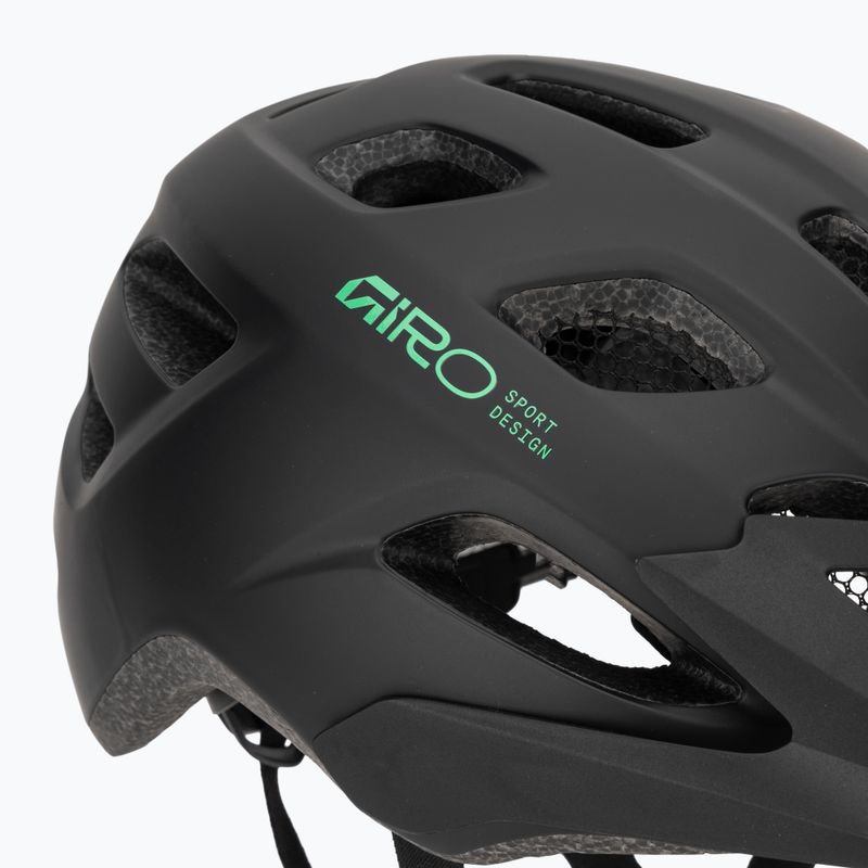 Children's bike helmet Giro Tremor Child JR matte black/vivid green 8
