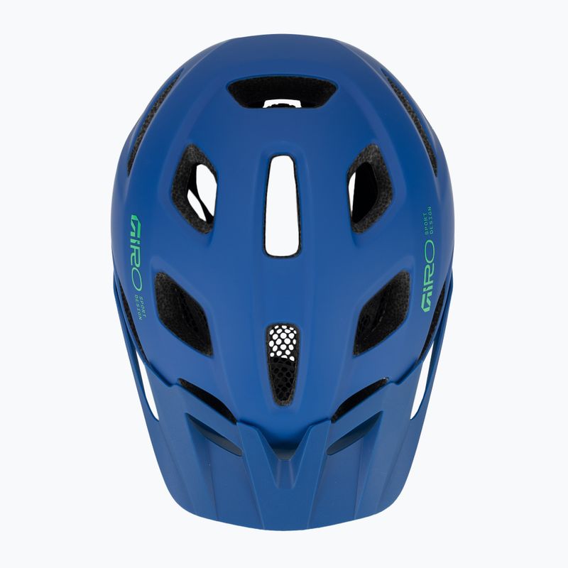 Children's bike helmet Giro Tremor Child JR matte blue jewel 6