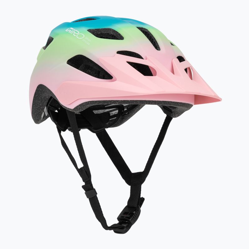 Children's bike helmet Giro Tremor Child JR matte light pink/green fade