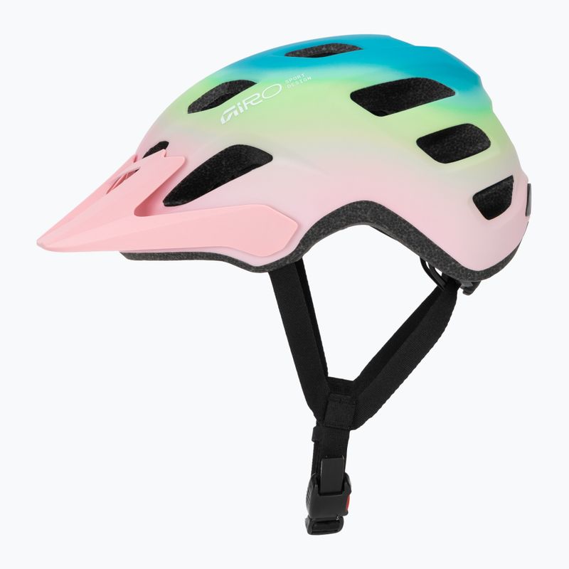 Children's bike helmet Giro Tremor Child JR matte light pink/green fade 3