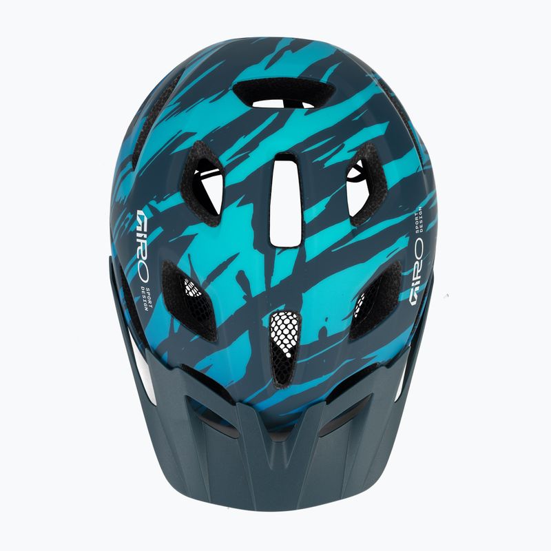 Children's bike helmet Giro Tremor Child JR matte trench blue 6