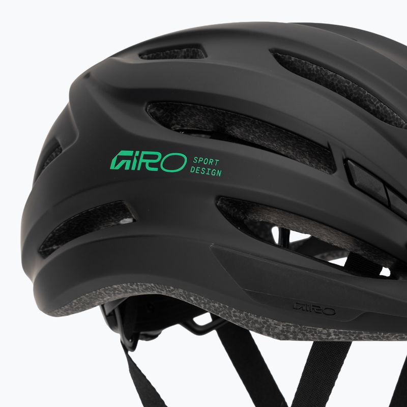 Children's bike helmet Giro Register II matte black/vivid green 8