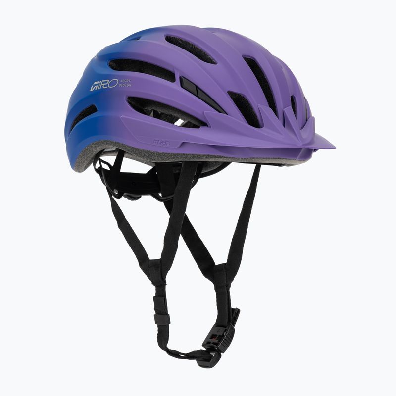 Children's bike helmet Giro Register II matte purple haze/blue jewel fade