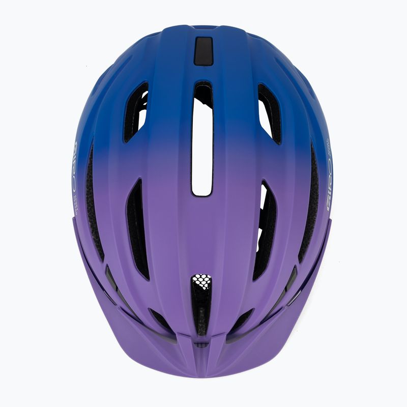 Children's bike helmet Giro Register II matte purple haze/blue jewel fade 6