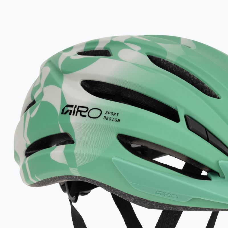 Children's bike helmet Giro Register II matte green rush 8