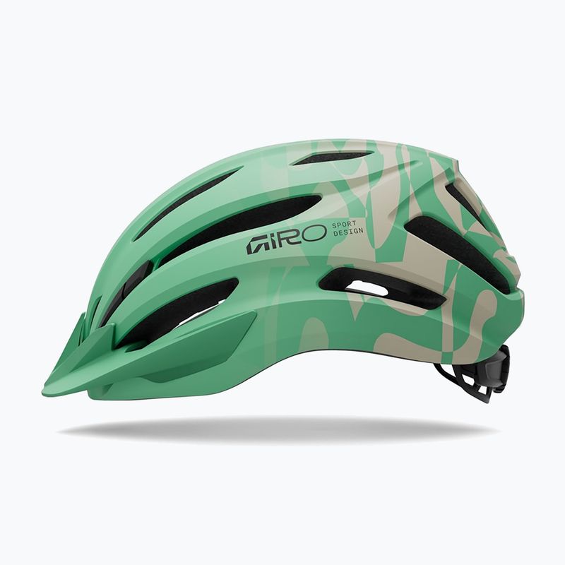 Children's bike helmet Giro Register II matte green rush 2