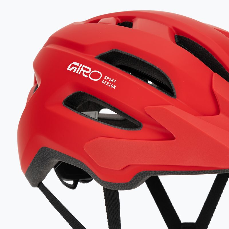 Bike helmet Giro Fixture II MIPS matte flame red 8