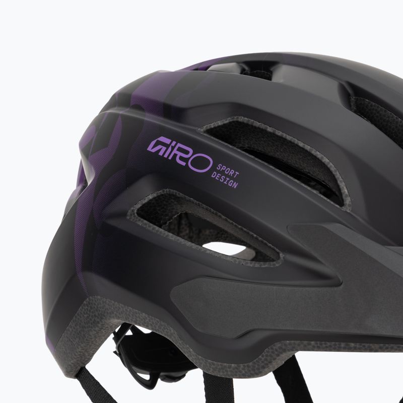 Bike helmet Giro Fixture II MIPS matte black/purple rush 8