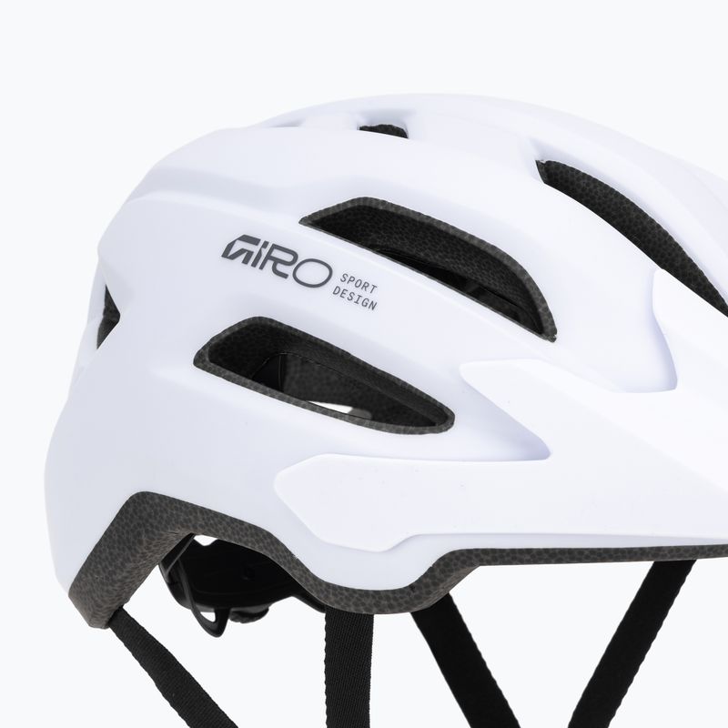Bike helmet Giro Fixture II matte white/grey 8