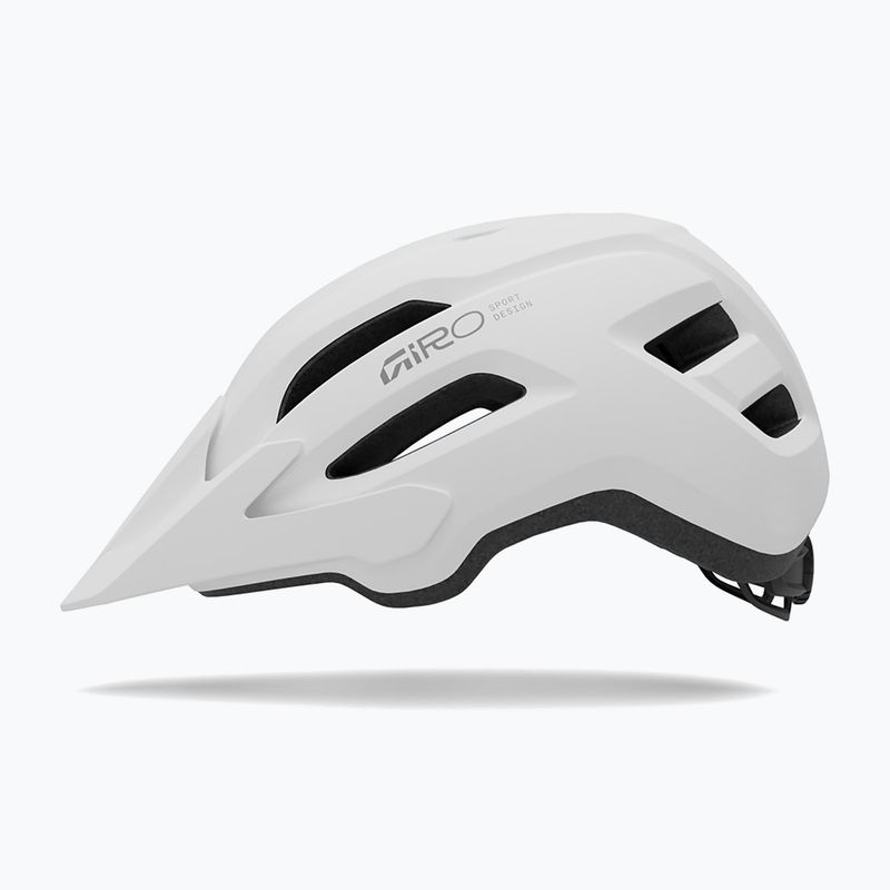 Bike helmet Giro Fixture II matte white/grey 2