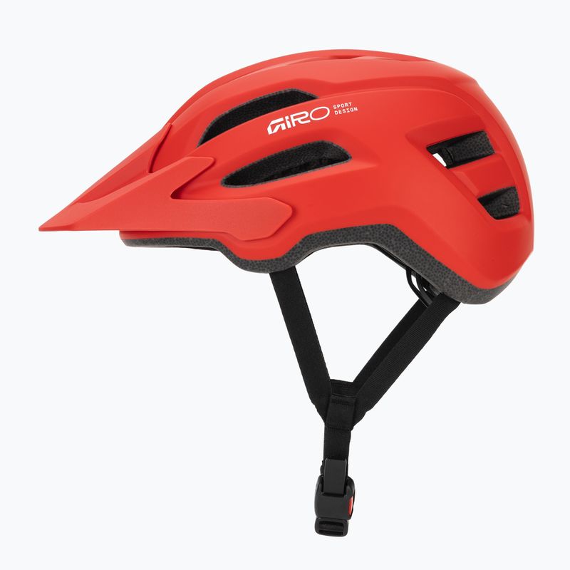 Bike helmet Giro Fixture II matte flame red 3