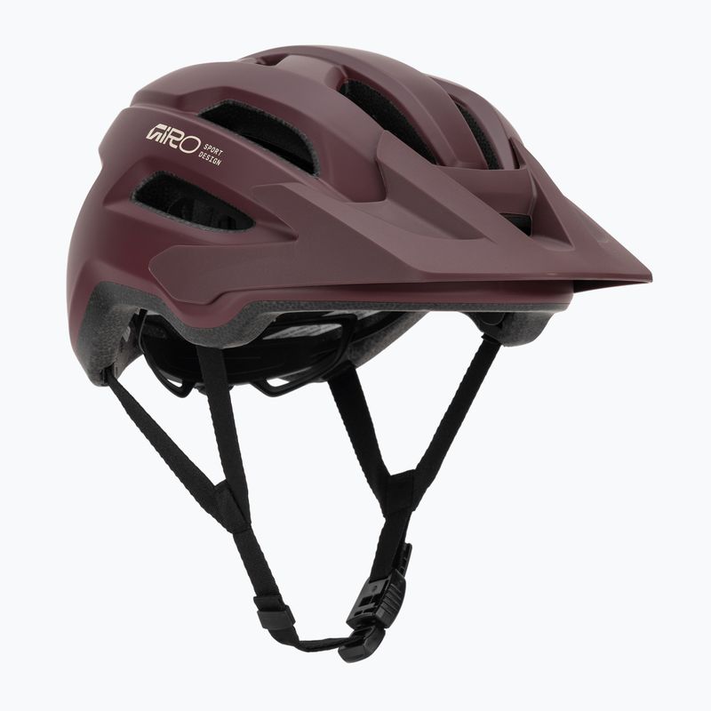 Bike helmet Giro Fixture II MIPS W matte maroon