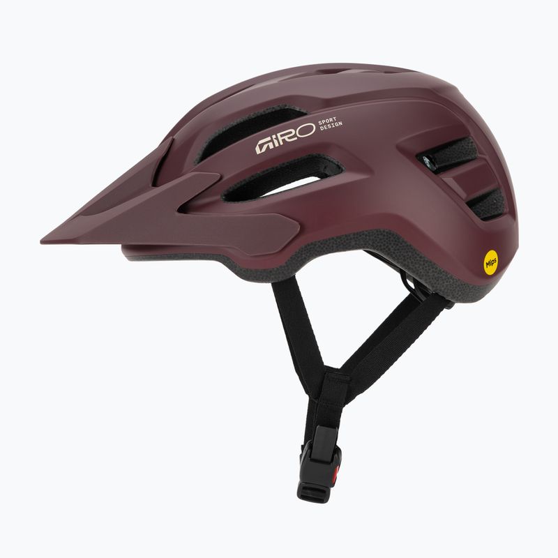 Bike helmet Giro Fixture II MIPS W matte maroon 3