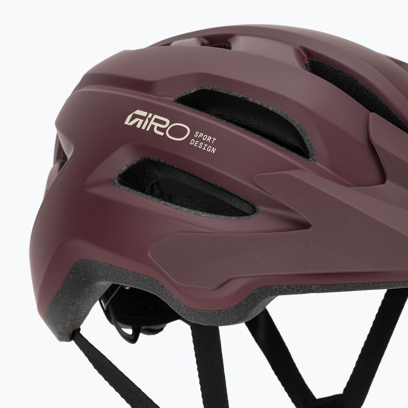 Bike helmet Giro Fixture II MIPS W matte maroon 8