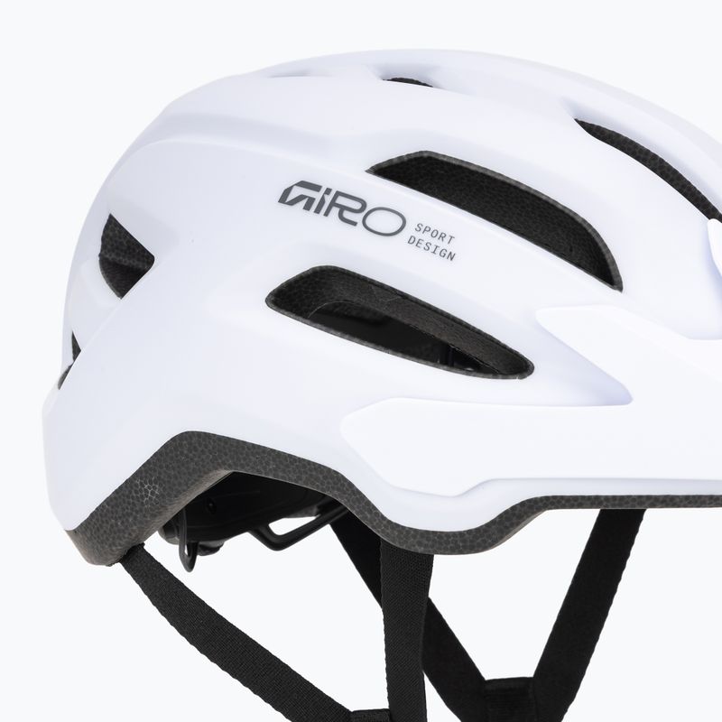 Bike helmet Giro Fixture II MIPS W matte white/chrome 7