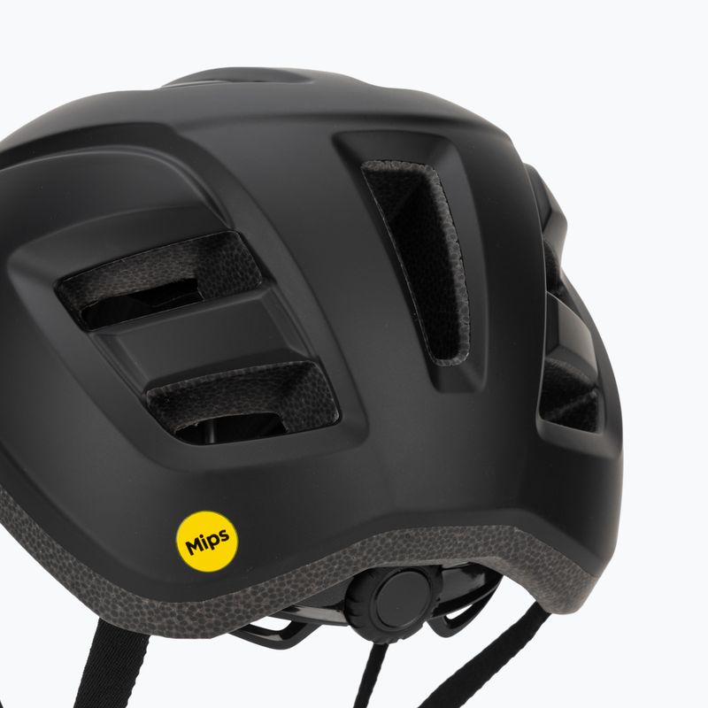 Children's bike helmet Giro Fixture II MIPS matte black/vivid green 7
