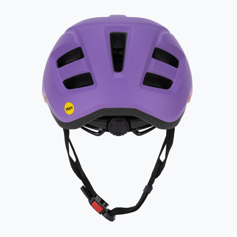 Children's bike helmet Giro Fixture II MIPS matte light pink/purple fade 4