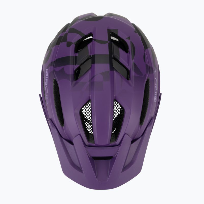 Children's bike helmet Giro Fixture II MIPS matte purple rush 6