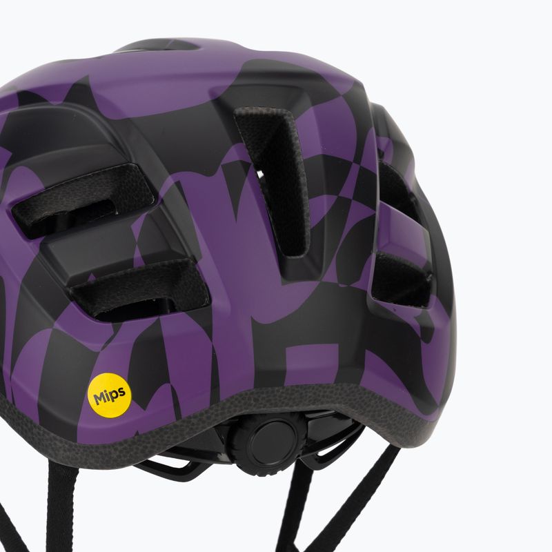 Children's bike helmet Giro Fixture II MIPS matte purple rush 8