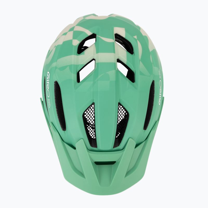 Children's bike helmet Giro Fixture II MIPS matte green rush 6