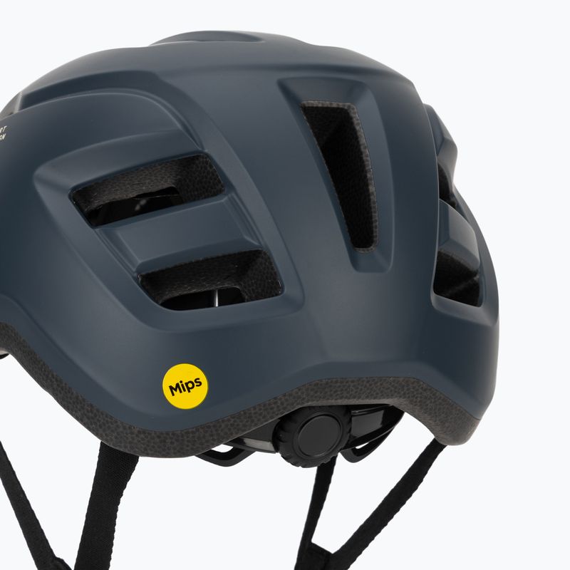 Children's bike helmet Giro Fixture II MIPS matte dark sage/sapphire fade 7