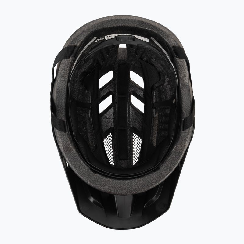 Children's bike helmet Giro Fixture II matte black/vivid green 5
