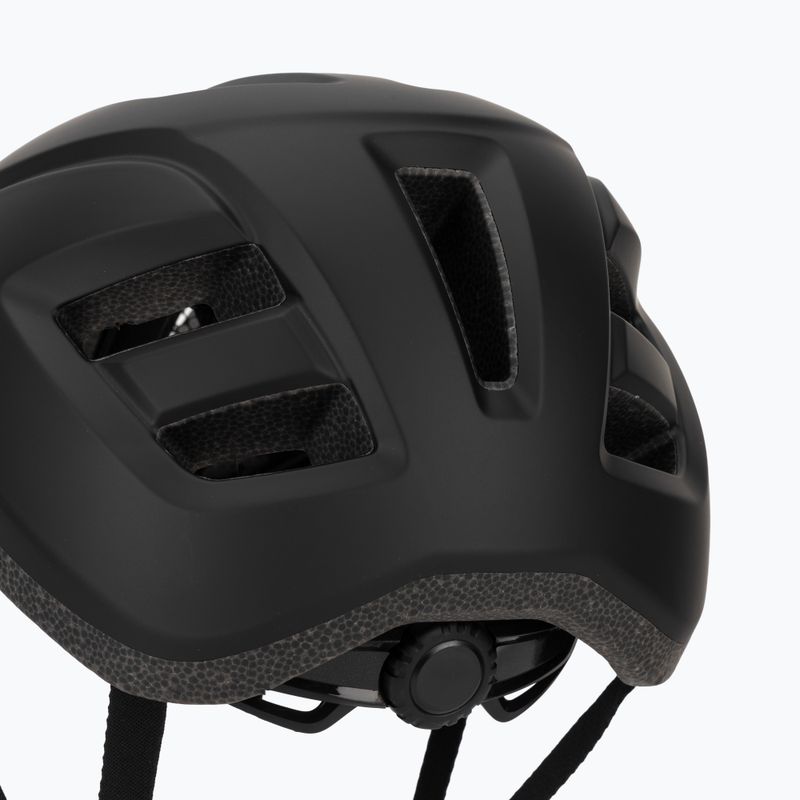 Children's bike helmet Giro Fixture II matte black/vivid green 8