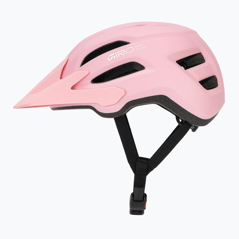 Children's bike helmet Giro Fixture II matte light pink 3