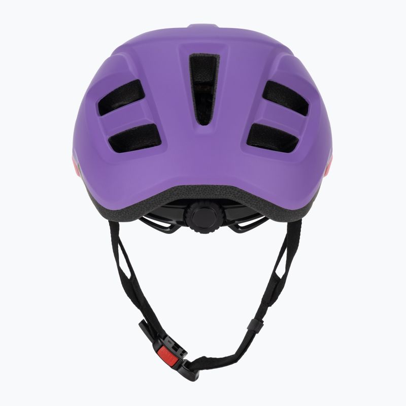 Children's bike helmet Giro Fixture II matte light pink/purple fade 4