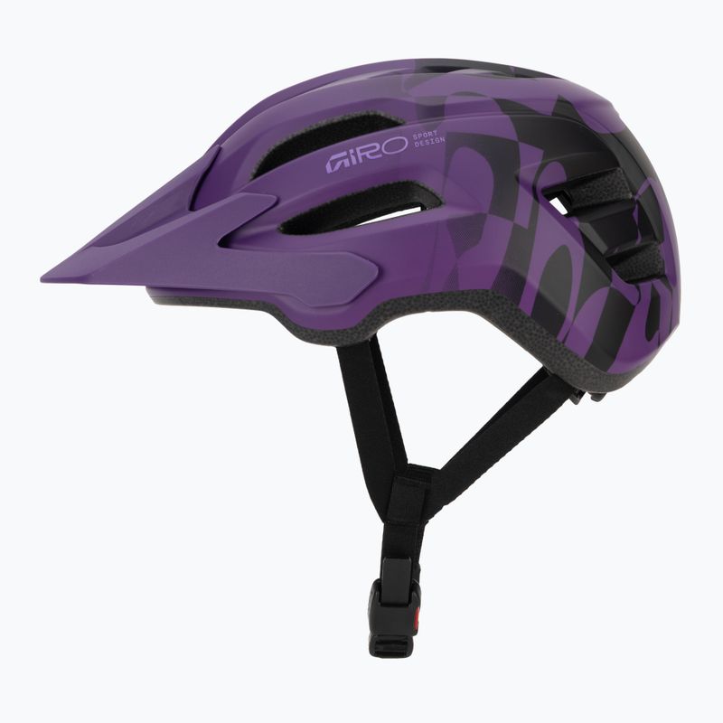 Children's bike helmet Giro Fixture II matte purple rush 3