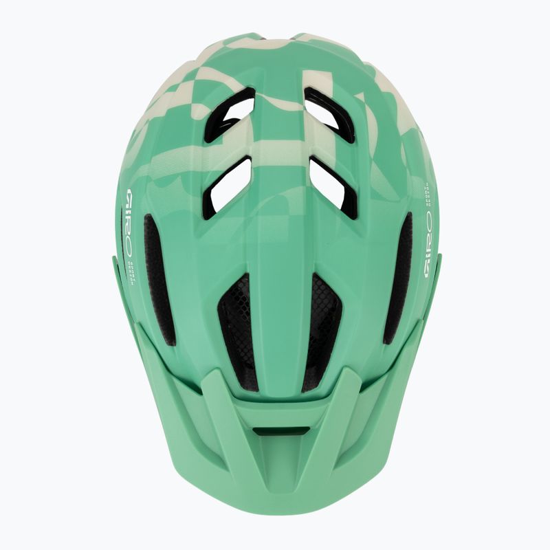 Children's bike helmet Giro Fixture II matte green rush 6