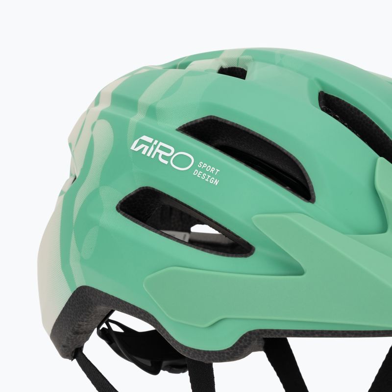 Children's bike helmet Giro Fixture II matte green rush 7