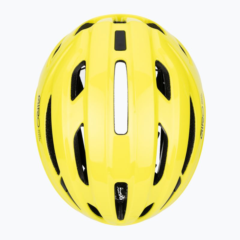 Bike helmet Giro Isode II gloss hi viz yellow 6