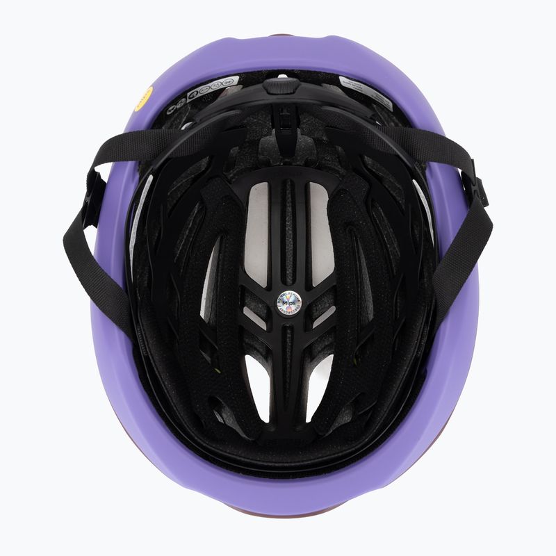 Bike helmet Giro Agilis MIPS matte dark maroon 5