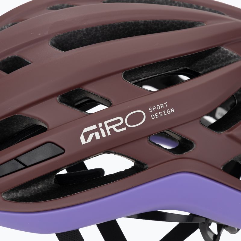 Bike helmet Giro Agilis MIPS matte dark maroon 7