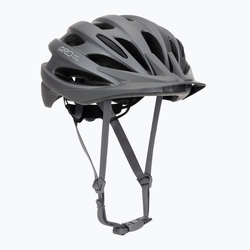 Bike helmet Giro Revel 2026 matte titanium/white