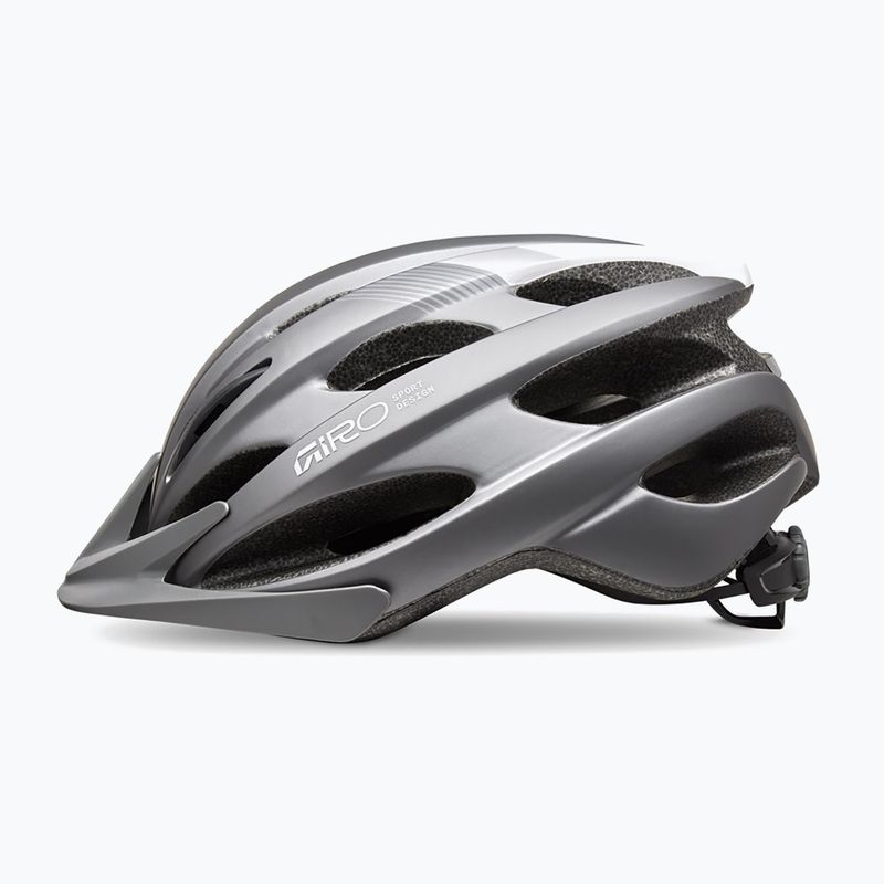 Bike helmet Giro Revel 2026 matte titanium/white 2