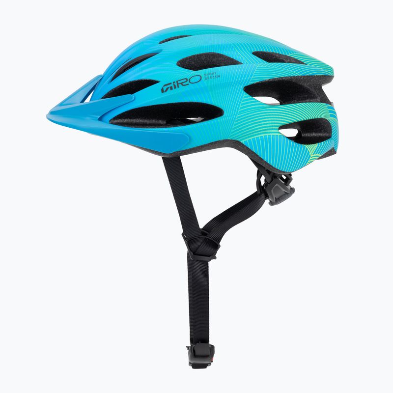 Children's bike helmet Giro Raze matte blue/green 3