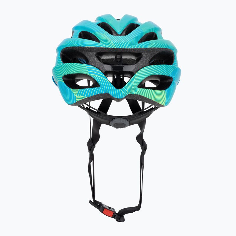 Children's bike helmet Giro Raze matte blue/green 4