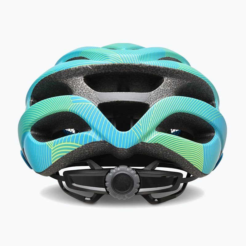 Children's bike helmet Giro Raze matte blue/green 3