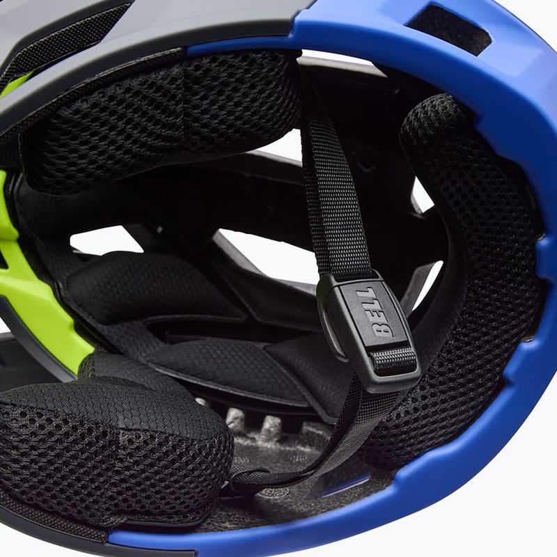 Bike helmet Bell Full-Air MIPS grid electric blue 9