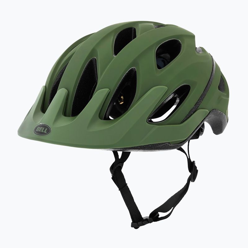 Bike helmet Bell Cadence solid olive green