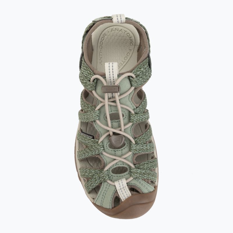 Women's sandals KEEN Whisper lily pad 5